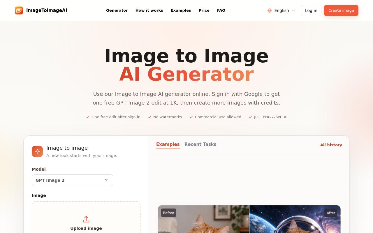 ImageToImageAI · 编辑提供的项目图片