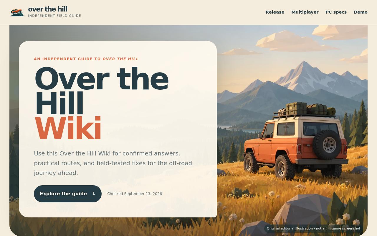 Over the Hill Wiki · 编辑提供的项目图片